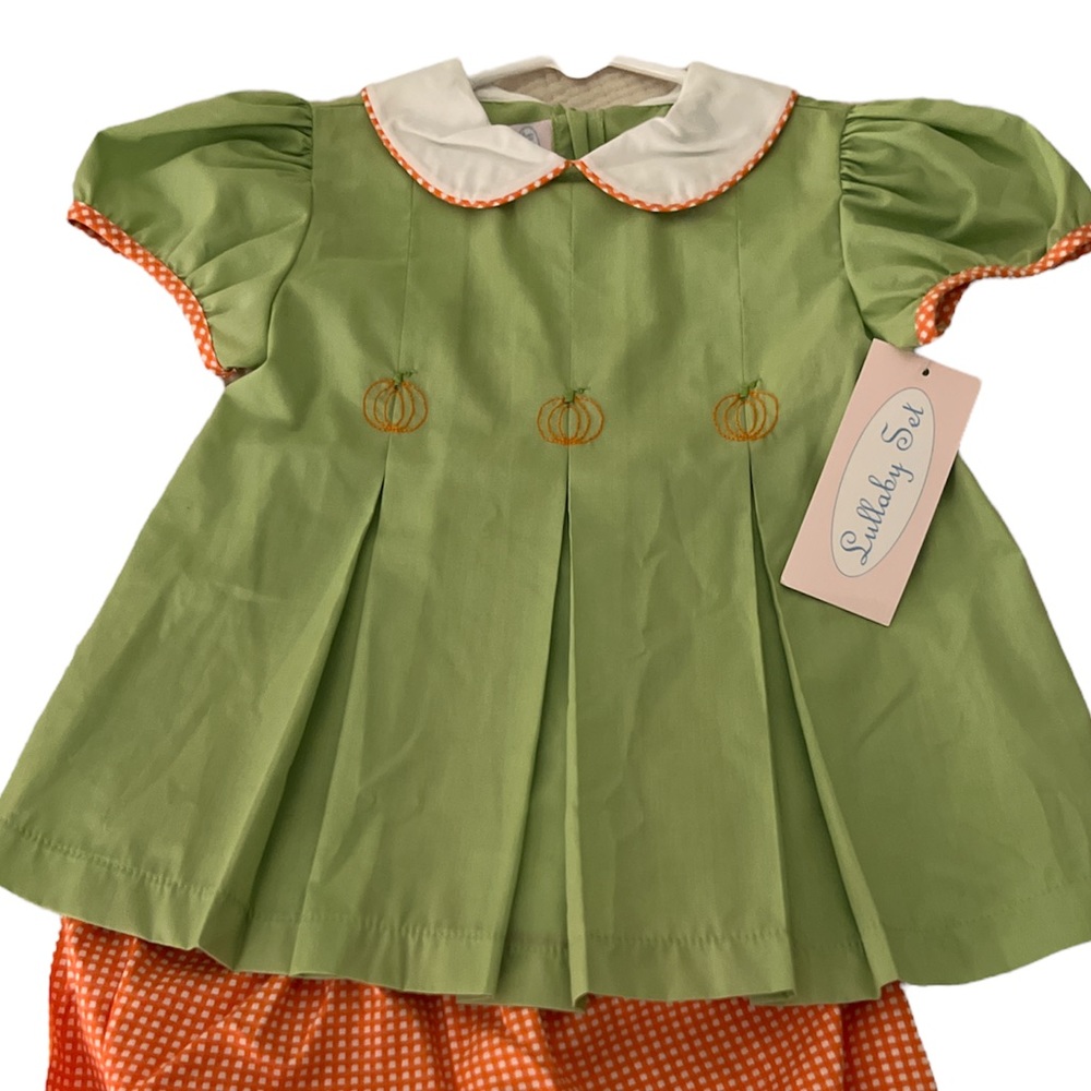 Super Cute Girls Halloween or Thanksgiving set